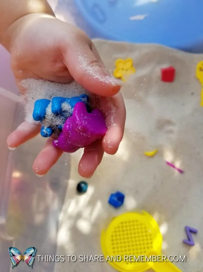 Sand Search and Find Sensory Play