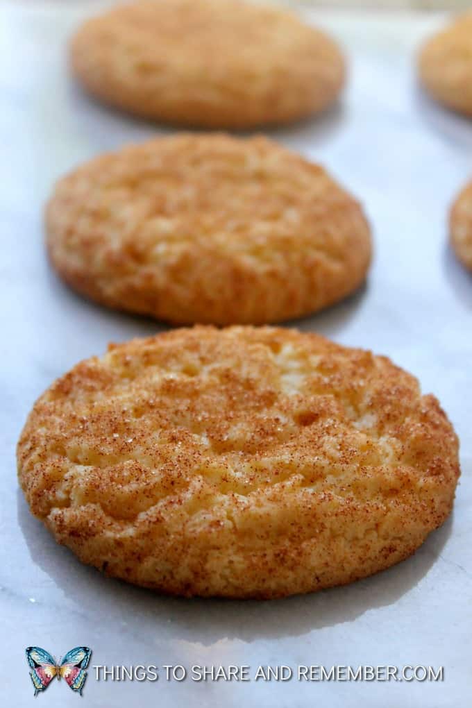 Buttery Snickerdoodles 