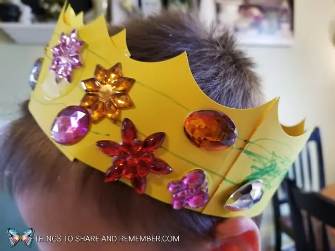crown headband craft