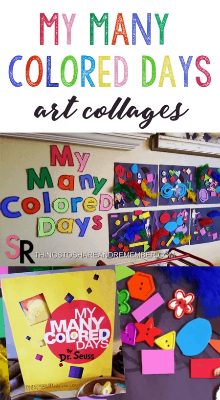 My Many Colored Days Art Collages