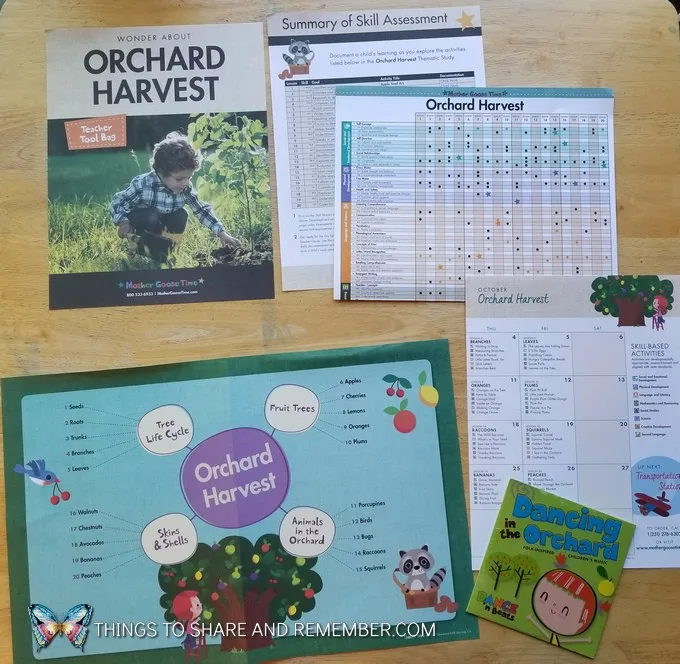Orchard Harvest teacher tools supplies from Mother Goose Time