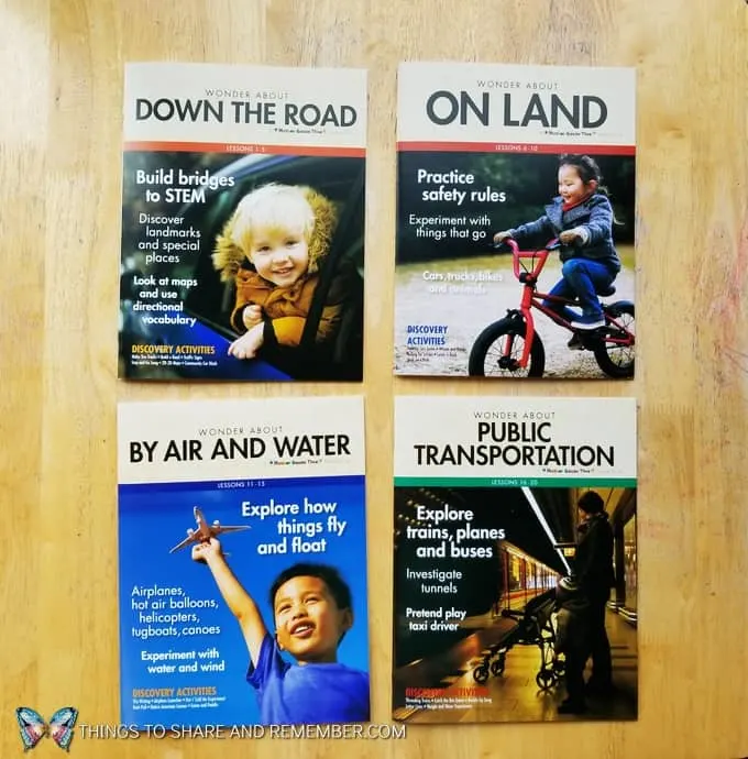 Down the road, On Land, By Air and Water, Public Transportation Teacher Guides