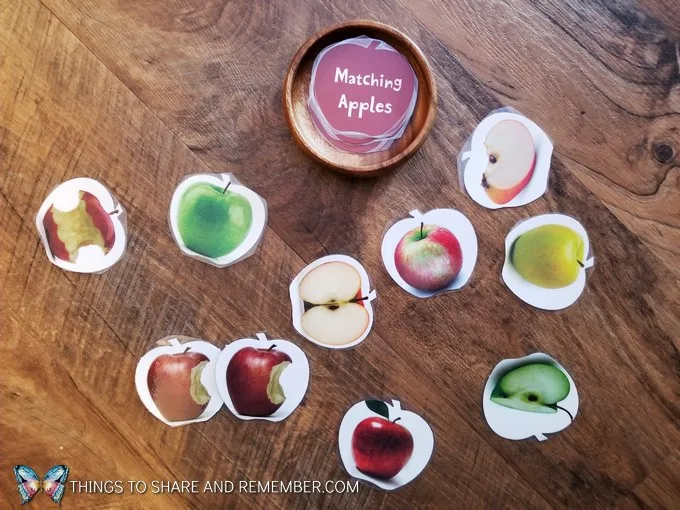Matching Apples game