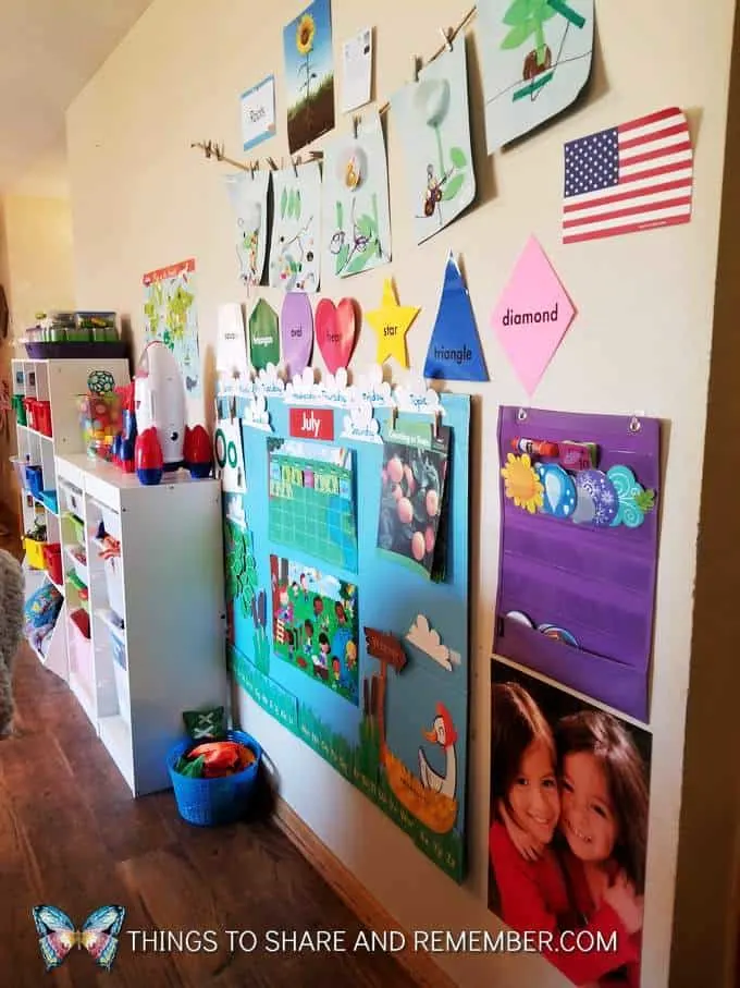 circle time board display for Mother Goose Time in home child care environment Making the Most of Your Mother Goose Time Materials