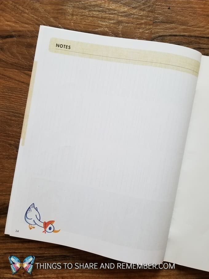 Notes pages in teacher guides from Mother Goose Time Making the Most of Your Mother Goose Time Materials