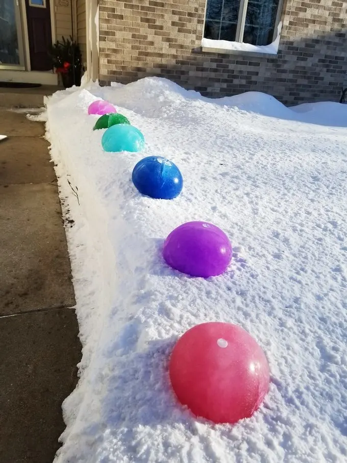 Frozen Balloons Ice Gems