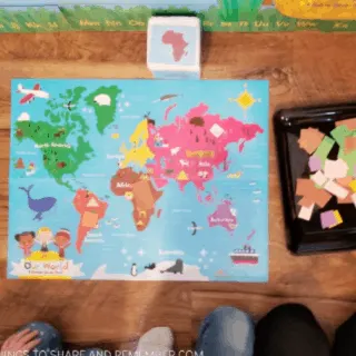 going on safari passport #MGTblogger #MotherGooseTime #preschool #MGTblogger #socialstudies