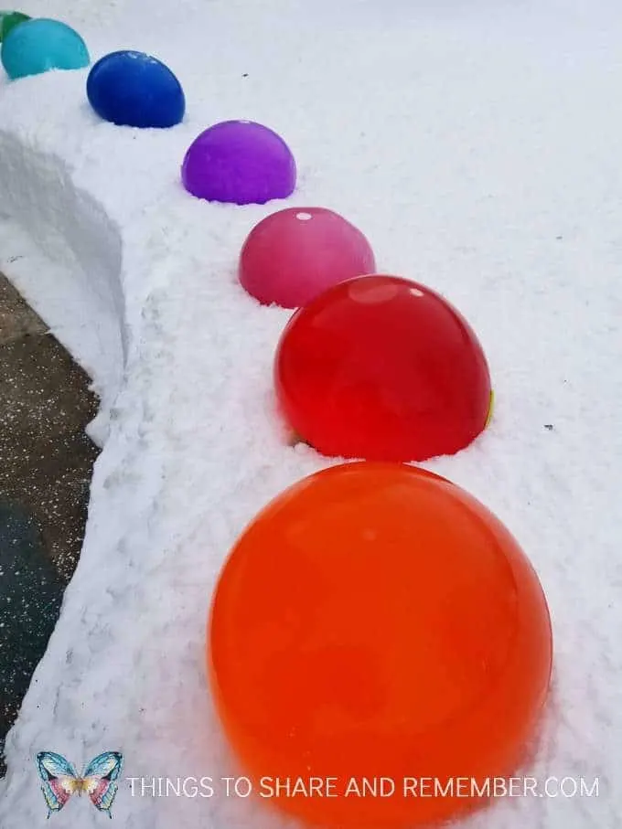 Frozen Balloons Ice Gems