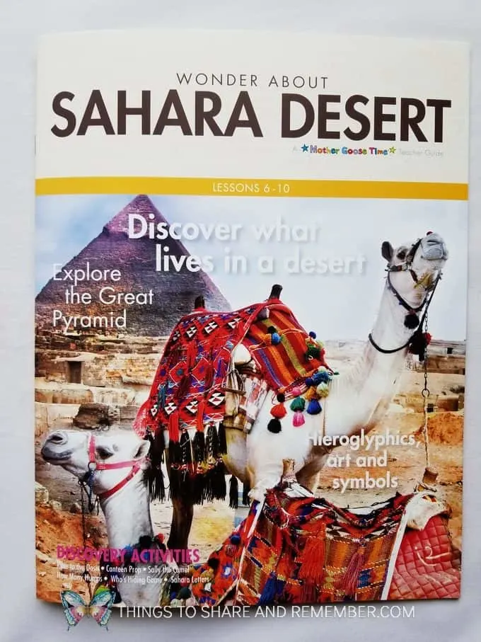 Wonder About Sahara Desert Lesson Plans Discovery Theme from Mother Goose Time Preschool Curriculum