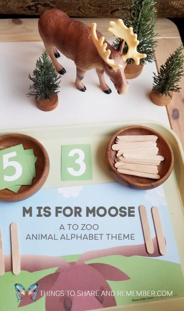 M is for Moose Preschool Fun
