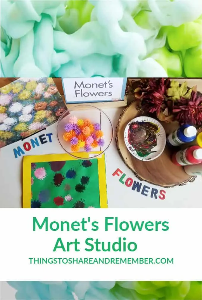 Monet's Flowers | Art Studio | Mother Goose Time 