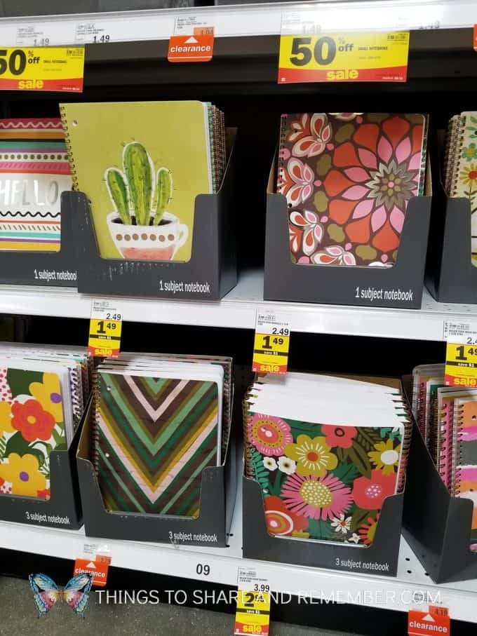 Notebooks back to school supplies 3