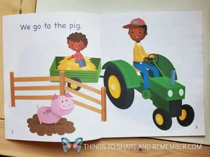 We Go to the Barn Sight Word Books from Experience Preschool Mother Goose Time