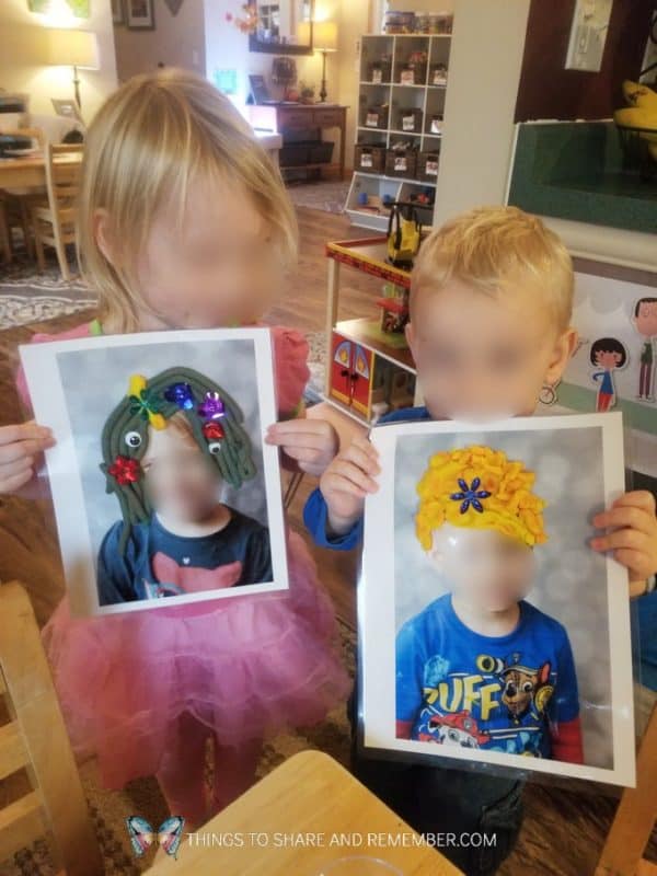 Play Dough Hairdressing Workshop