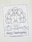 I Am Thankful Turkey Thanksgiving Page For Kids » Things to Share ...