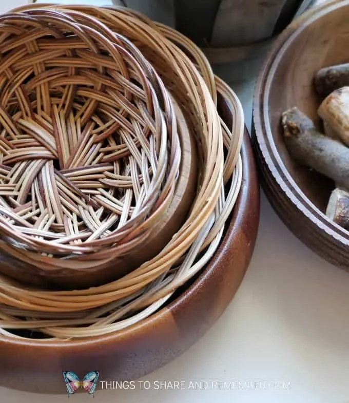 baskets for making bird nests in preschool