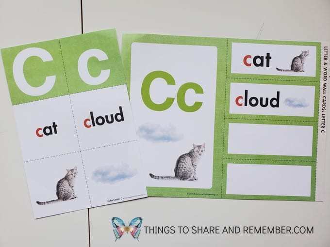 Letter and Word Wall Cards