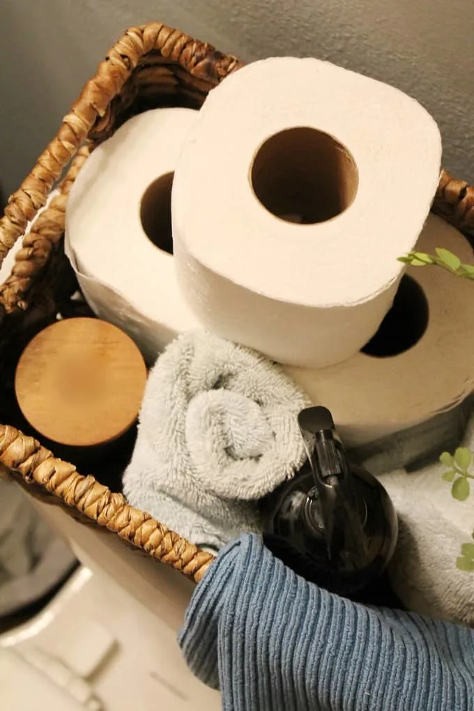 Bring fresh to your bathroom with a fresh basket featuring Fresh Scents with Angel Soft® Scented Tube