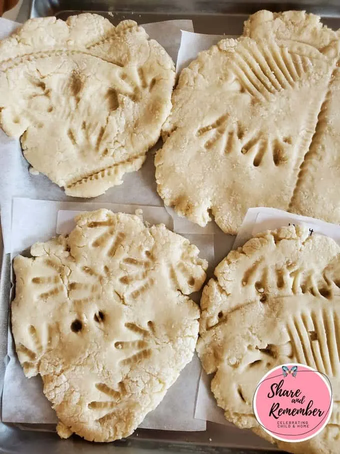 salt dough fossils STEAM Station activity from Experience Early Learning