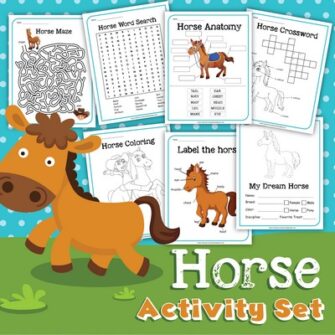 Horse Printable Activities » Share &amp; Remember | Celebrating Child &amp; Home
