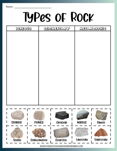 types of rock