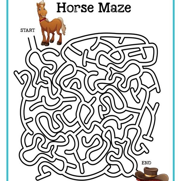Horse Printable Activities » Share &amp; Remember | Celebrating Child &amp; Home