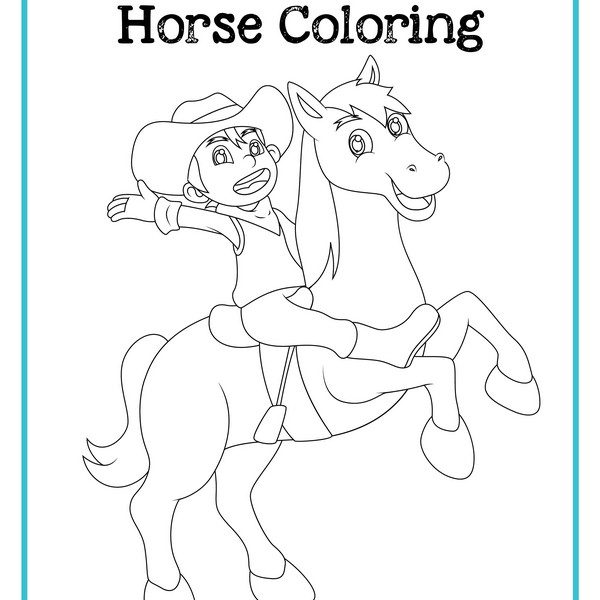 Horse Printable Activities » Share &amp; Remember | Celebrating Child &amp; Home