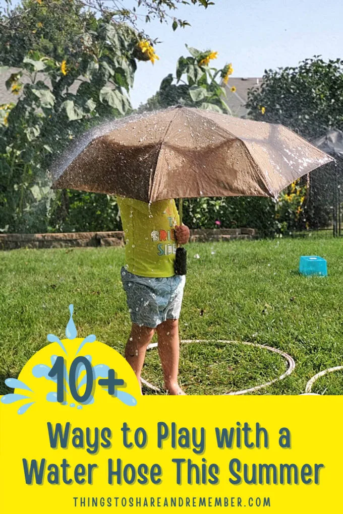 10+ Ways to Play with a Water Hose This Summer