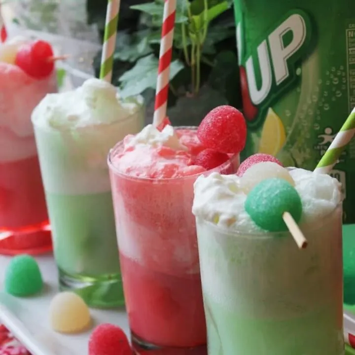 7UP® Gumdrop Christmas Fizz