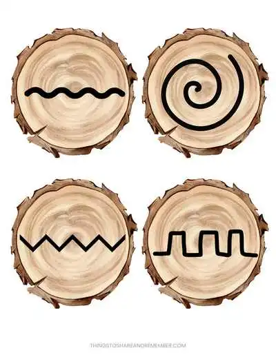 Nature-Inspired Mark-Making Cards