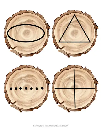 Nature-Inspired Mark-Making Cards