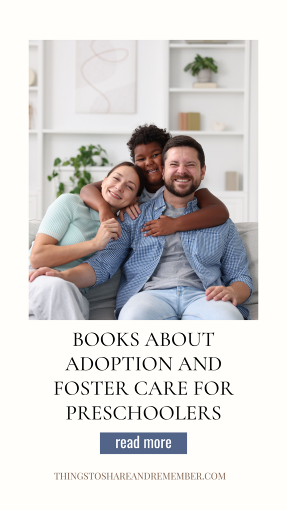 Books about Adoption and Foster Care for Preschoolers